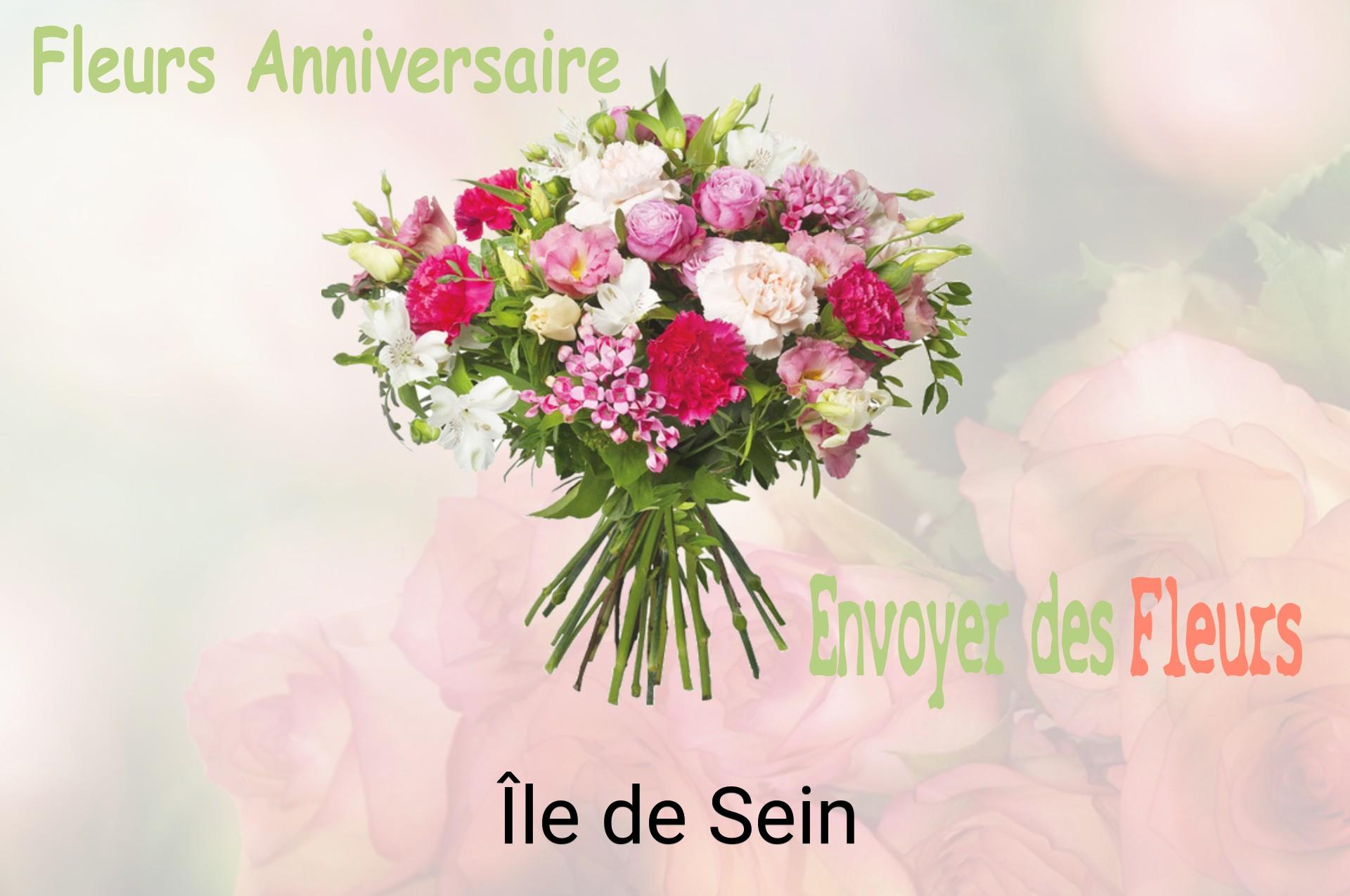 Bouquet de fleurs d’anniversaire livré à Île-de-Sein